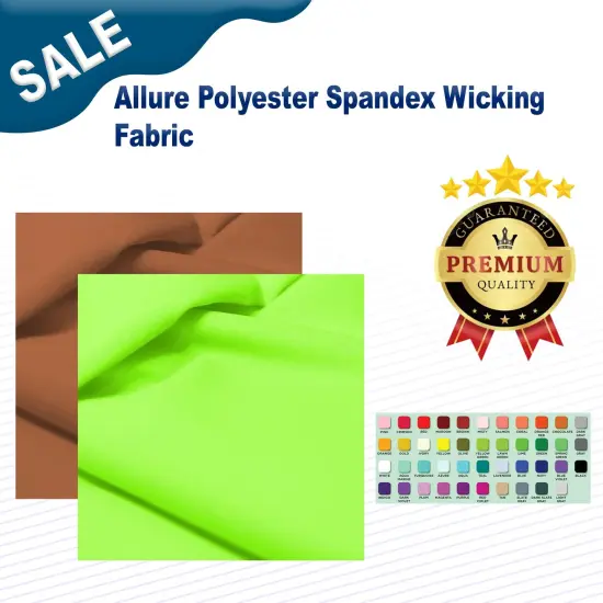 Allure Polyester Spandex Wicking Fabric Classic Green {2}