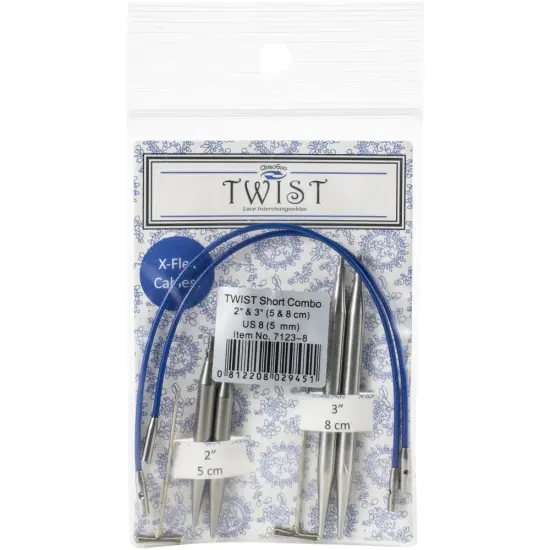 ChiaoGoo TWIST Short Combo Set 2" & 3" - US 8 (5mm) {1}