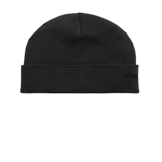 New Era&reg; Recycled Cuff Beanie Black {1}