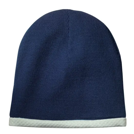 Sport-Tek&reg; Performance Knit Cap True Navy {1}