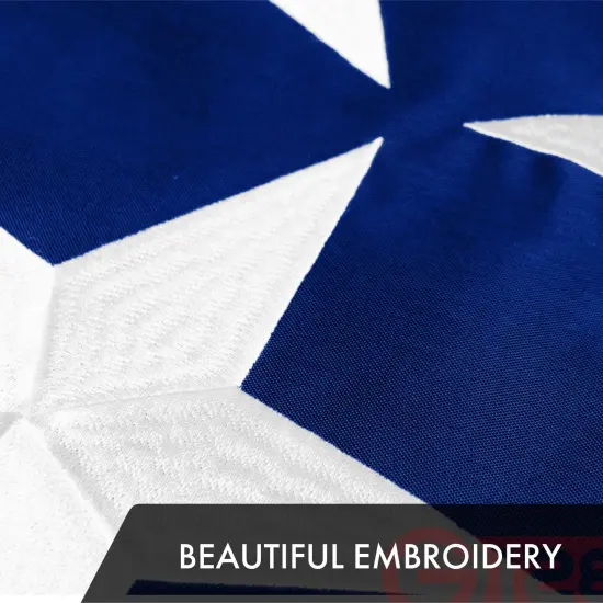 Tennessee State Flag 300D Embroidered Polyester 3x5 Ft {3}