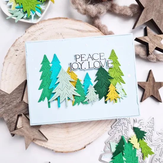 Pinkfresh Studio Die Set -Trees {3}