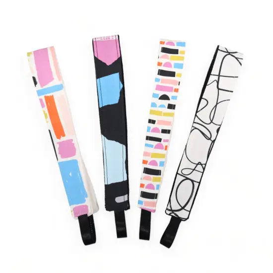 Crosscut Sewing Co.&reg; Headband Sewing Project Kit for Beginners Abstract black {4}