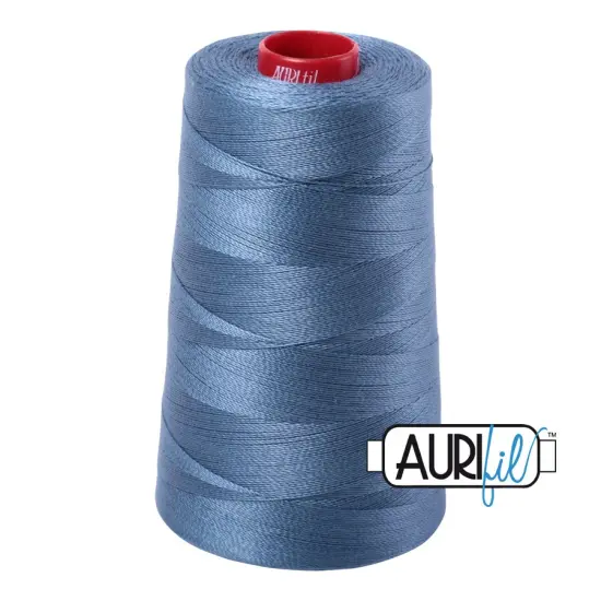 Blue Grey (1126) | 12wt Cone (1750M / 1914Y) | Aurifil Thread {1}