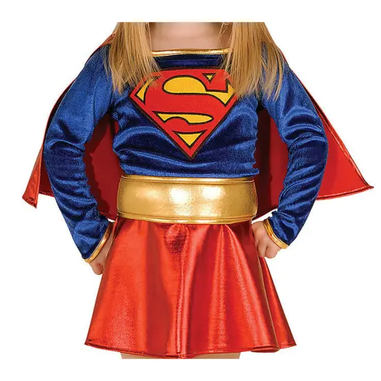 Supergirl Toddler Deluxe Costume {2}