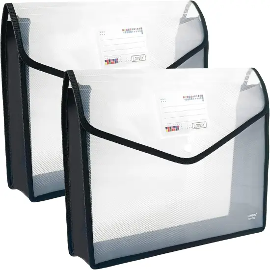 Plastic File Folders Legal - Black {1}