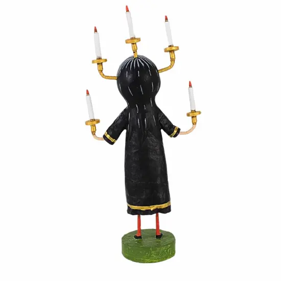 Lori Mitchell 8.0 Inch Candle Maker Halloween Figurine , Lightweight Halloween Decor Halloween Candle Maker Black {2}