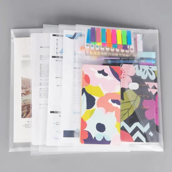 60 A4 Plastic Envelope for Documents {5}