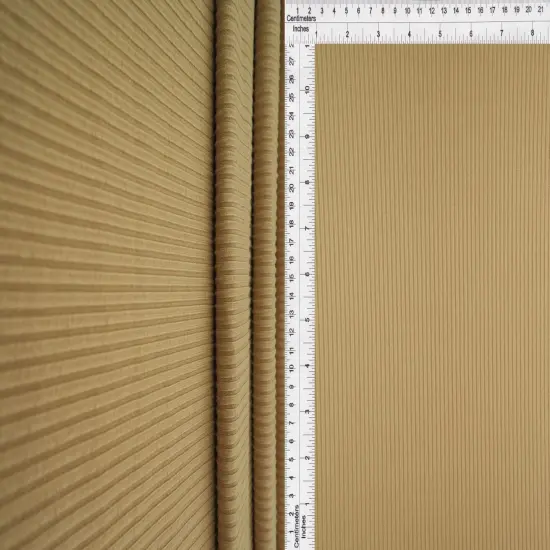 Soft Solid 4x2 Yummy Rib Knit Stretch Fabric 58/60" Wide, Ideal for Dresses & Tops GREEN {4}