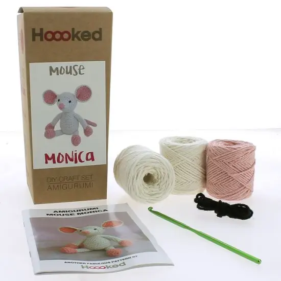 DIY Crochet Kit Monica Mouse PAK295 {6}