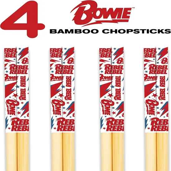 David Bowie GAMAGO Cast Bamboo Chopsticks | Set of 4 {3}