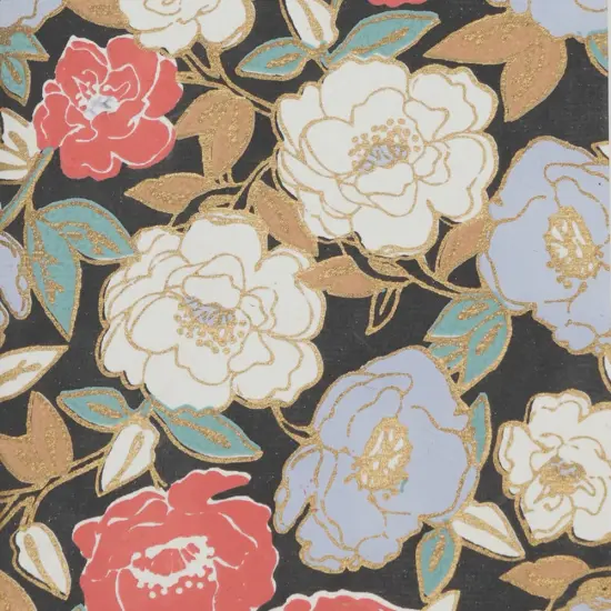 Flower Printed Handmade Paper Notebook - Pack of 6, 4 X 6 Inch {5}