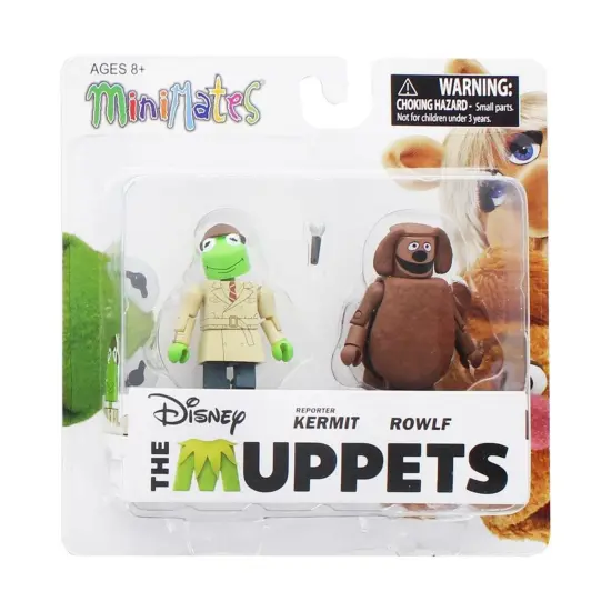 Muppets Reporter Kermit & Rowlf 2-Pack Series 2 Minimates {3}
