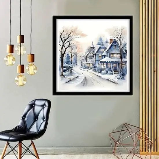 5D Winter Diamond Painting Kits for Adults Beginners {5}
