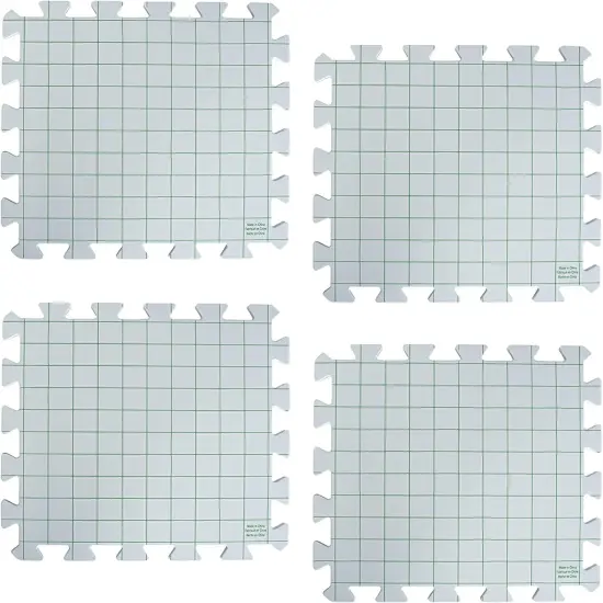 Interlocking Needlepoint, Knitting, and Crochet Blocking Boards, 12'' W x 12'' L {4}