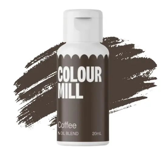 20ml Oil Based Colouring Coffee Rich Vibrant Gel Colour Perfect For Buttercream Chocolate {2}