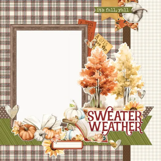 Simple Stories Simple Pages Page Kit-Simple Vintage Autumn Breeze {4}