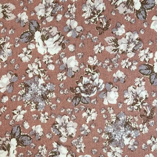 1 Yard Textured Rose Rayon Crinkle Fabric 50/52" Wide for Apparel & Costume Fabric {2}