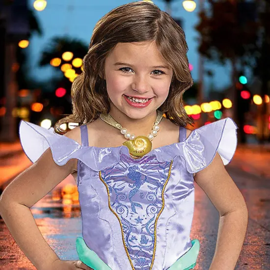 Ariel Prestige Kids Costume with Lights and Sound for Magical Mermaid Dress Up {2}