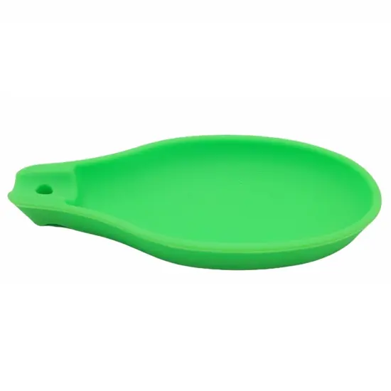 Silicone Spoon Rest, Heat-Resistant Stove Top Kitchen Utensil Holder Drip Pad {7}