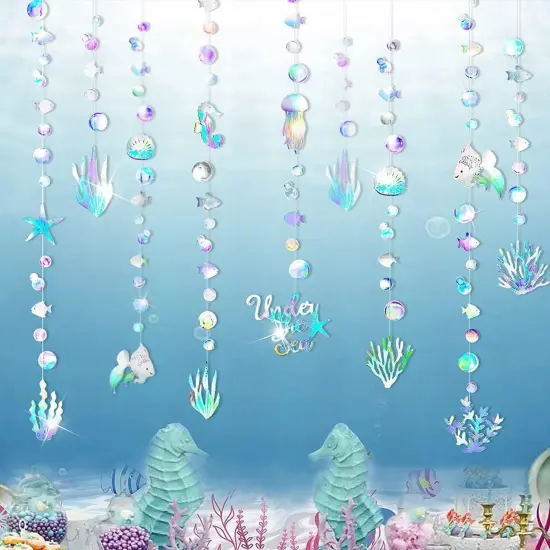 Iridescent Under The Sea Party Decorations {3}
