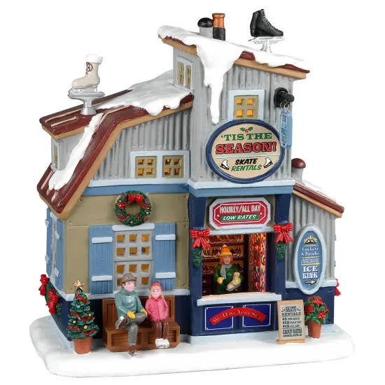 Lemax 'Tis The Season Skate Rentals {2}