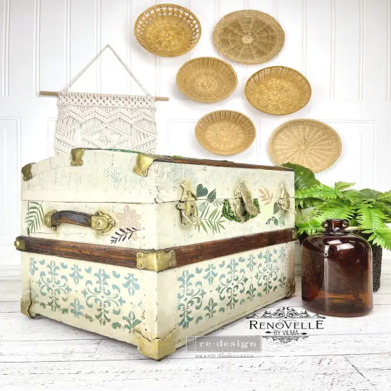 Stick & Style CECE - Modern Damask - 1 roll, 7in x 5yds (6in design) self-adhesive plastic on roll {3}