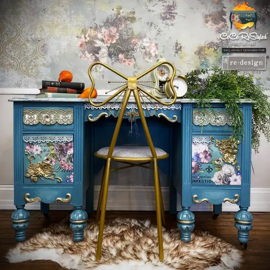 D&eacute;cor Mould CECE - Border Lace II - 1 pc, 5"x10"x8mm Copyright #VA2326868 {3}