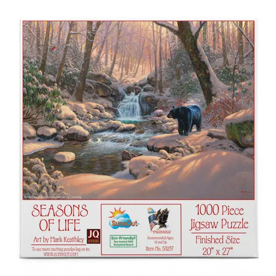 Sunsout Seasons of Life 1000 pc Jigsaw Puzzle 53237 {4}