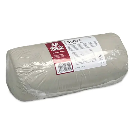 Sio-2 Lagoon Turquoise Blue Porcelain Clay - 11 lb {1}