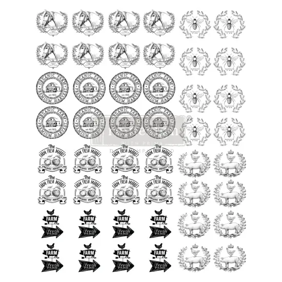 Redesign Knob Transfers - Farm Fresh Market {1}