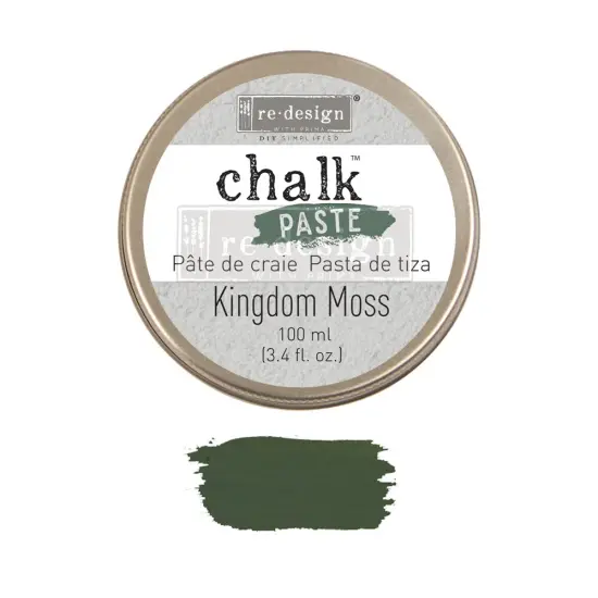 Redesign Chalk Paste - Kingdom Moss - 1 jar, 100 ml (3.4 fl oz) {1}