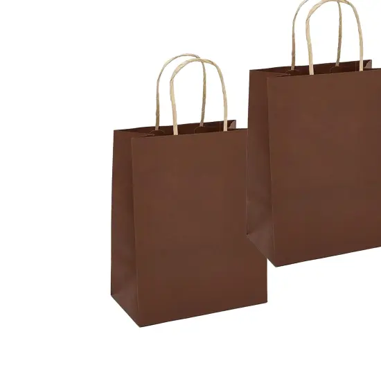 Diminutive Kraft Paper Tinted Bag 5.5" x 3.25" x 8.375" {2}