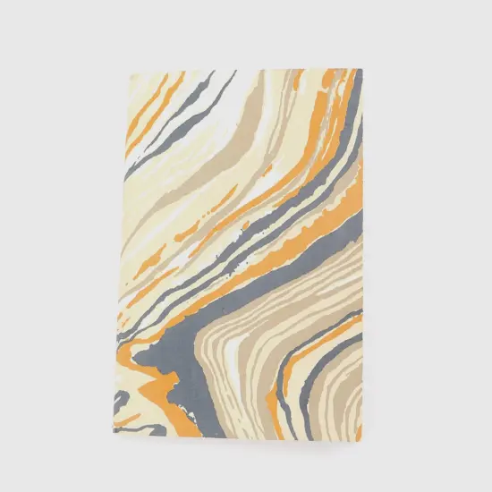 Soft Cover Orange/Brown Notebook - Pack of 5, 6 X 4 Inch {4}