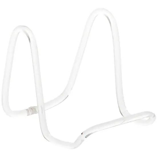 Plymor Clear Acrylic Rod-Style Display Easel, 3" H x 2.75" W x 3.5" D {1}