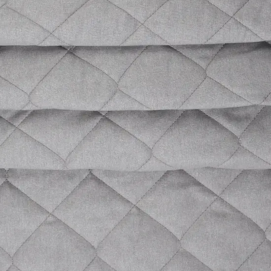 Mook Fabrics Quilted Heat-Tex [57in. Wide] Silver/Grey - By The Yard {2}