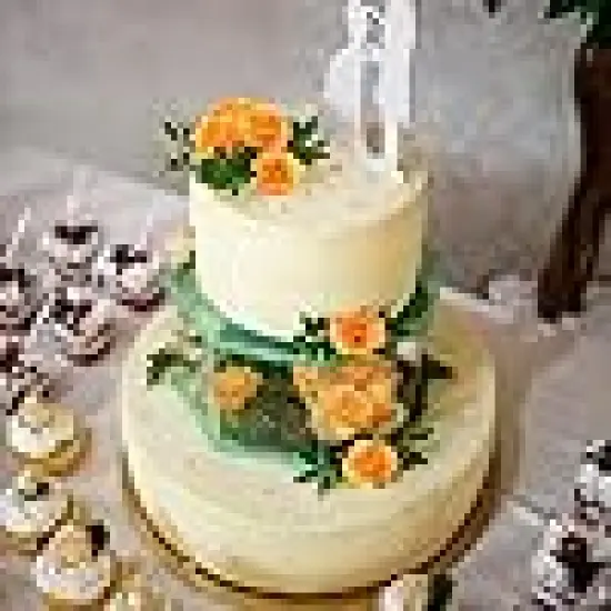 Mini Orange Roses Artificial Flowers Bulk {2}