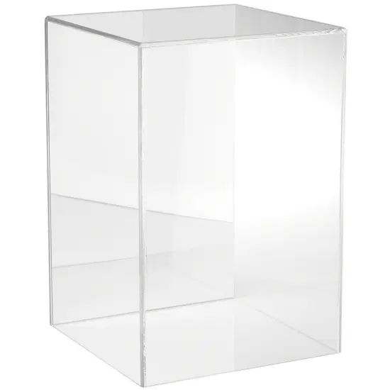 Plymor Clear Acrylic Display Case, 10" W x 10" D x 15" H No Base (Mirrored) {1}