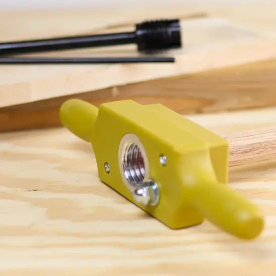 DCT Plastic Jig Dowel Thread Tap Kit - 1-1/2in x 6TPI Threading Box and Tap {3}