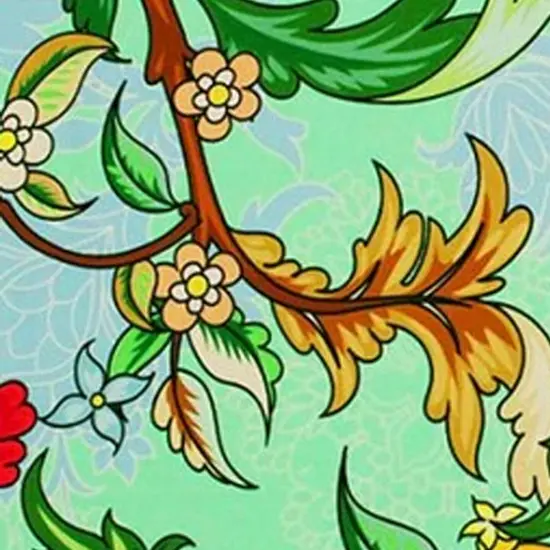 Vines and Lemons Printed Spandex {5}