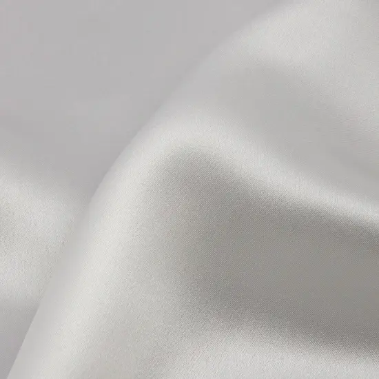 1 Yard Whisper White Silk Charmeuse Luxurious Lightweight Draping Soft Smooth 54 inch Width {2}