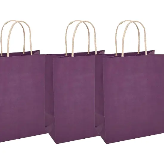 Durable Kraft Paper Tinted Bag 8" x 5" x 10.25" {2}