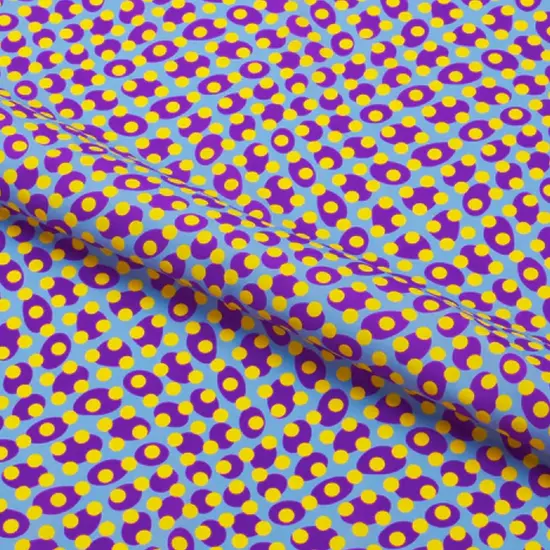 Lava Lamp Dots Printed Spandex Fabric {3}