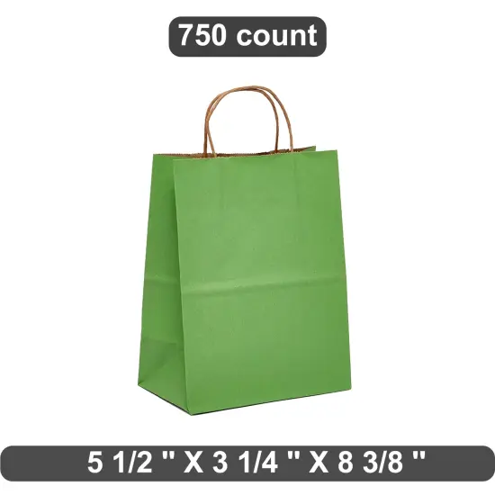 Petite Kraft Shopping Bag 5.5" x 3.25" x 8.375" {1}