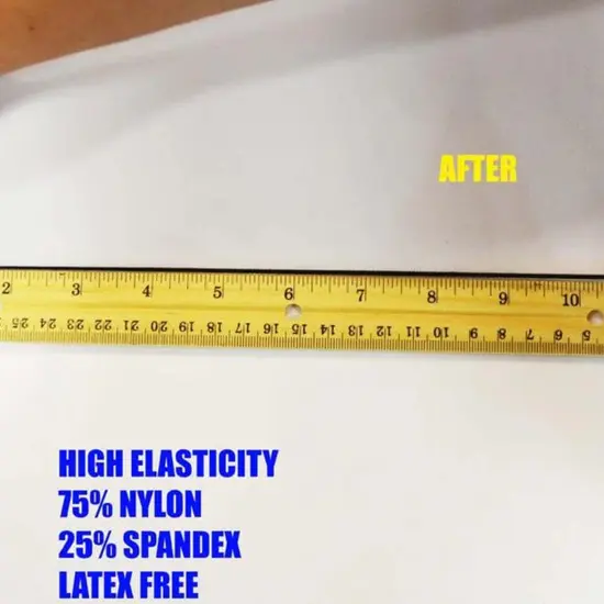 Black 3mm Round Knitted Elastic Cord {4}