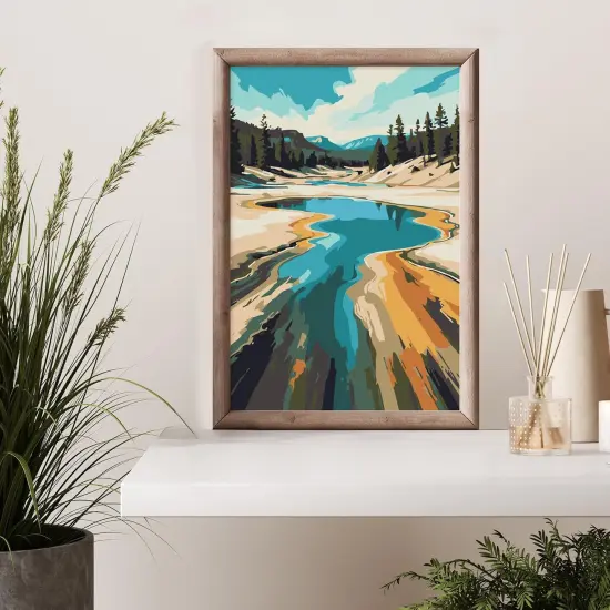 National Park Paint by Numbers Kit -8x12 Inch {4}