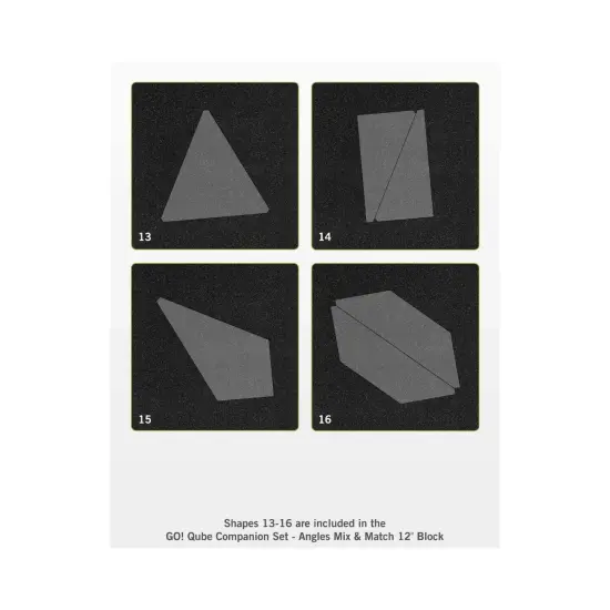 GO! Qube 12" Companion Set-Angles {2}