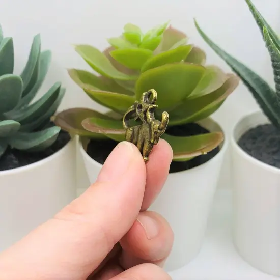 Bronze Zodiac/Astrology Character Astrology Sign Charms {4}