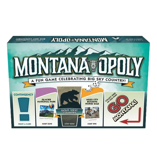 Late For The Sky: Montana-Opoly Monopoly Board Game {5}