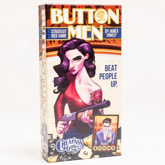 Button Men: Beat People Up - Cheapass Games, Strategy Dice Game, Welcome To Fight City, Multiplayer & Campaign Games {1}